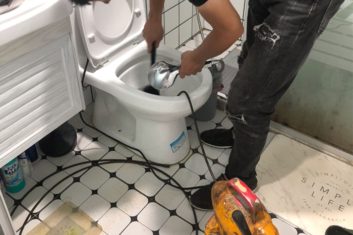 赤城疏通下水道